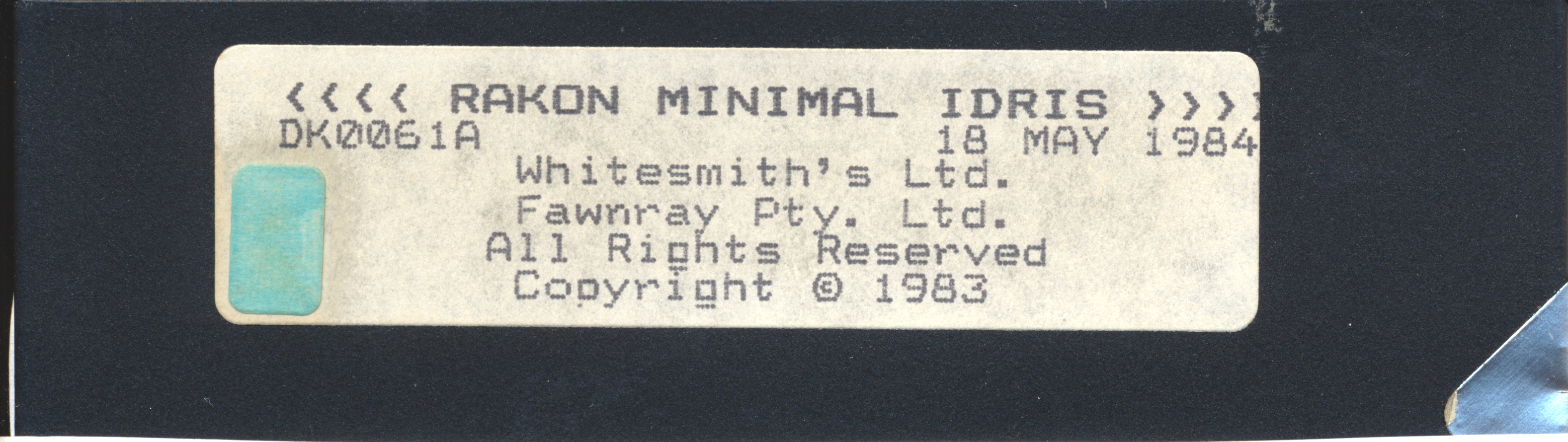 <<<< RAKON MINIMAL IDRIS >>>>